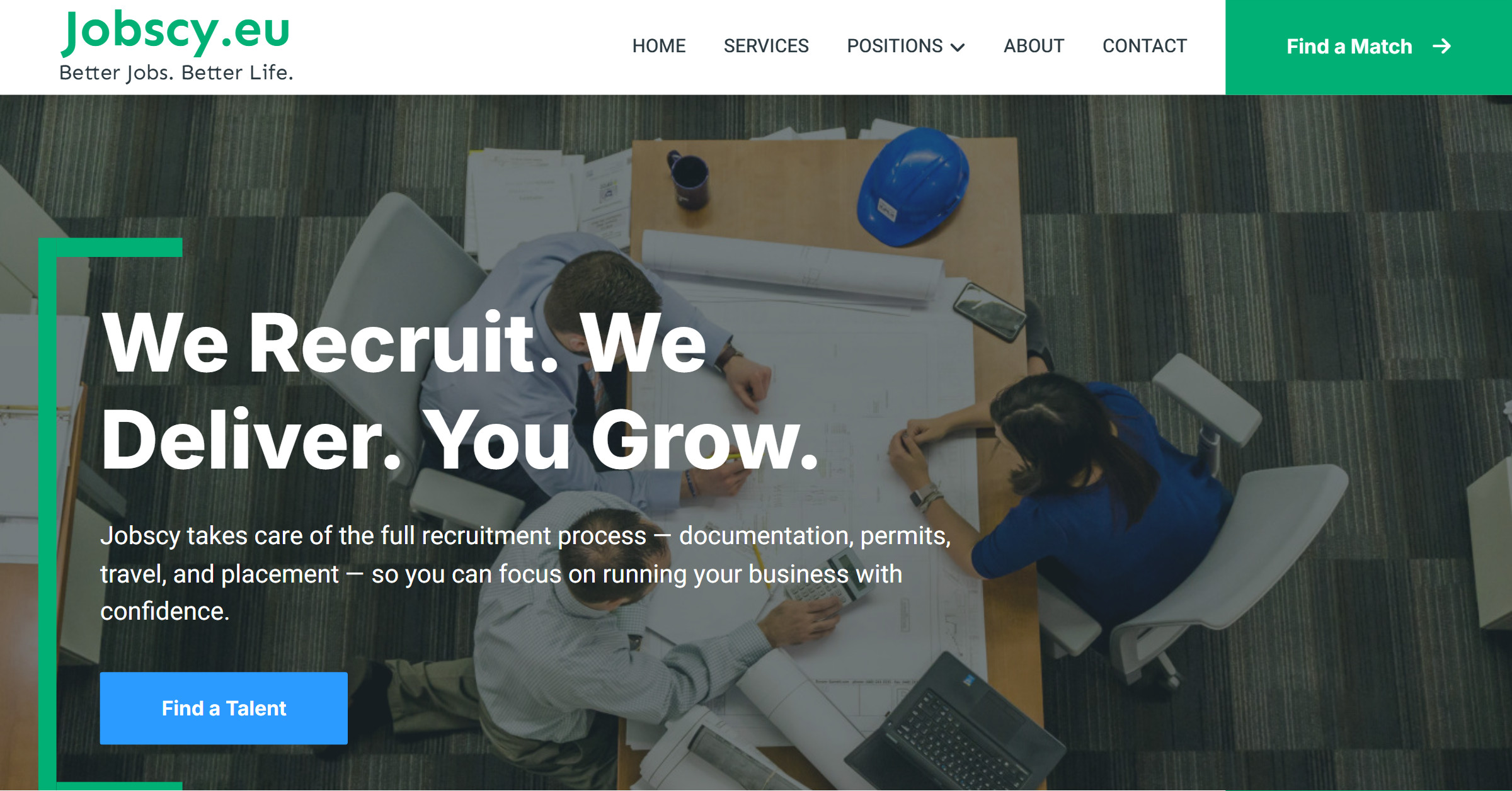 Jobscy.eu — project by DIGITAL ISAF