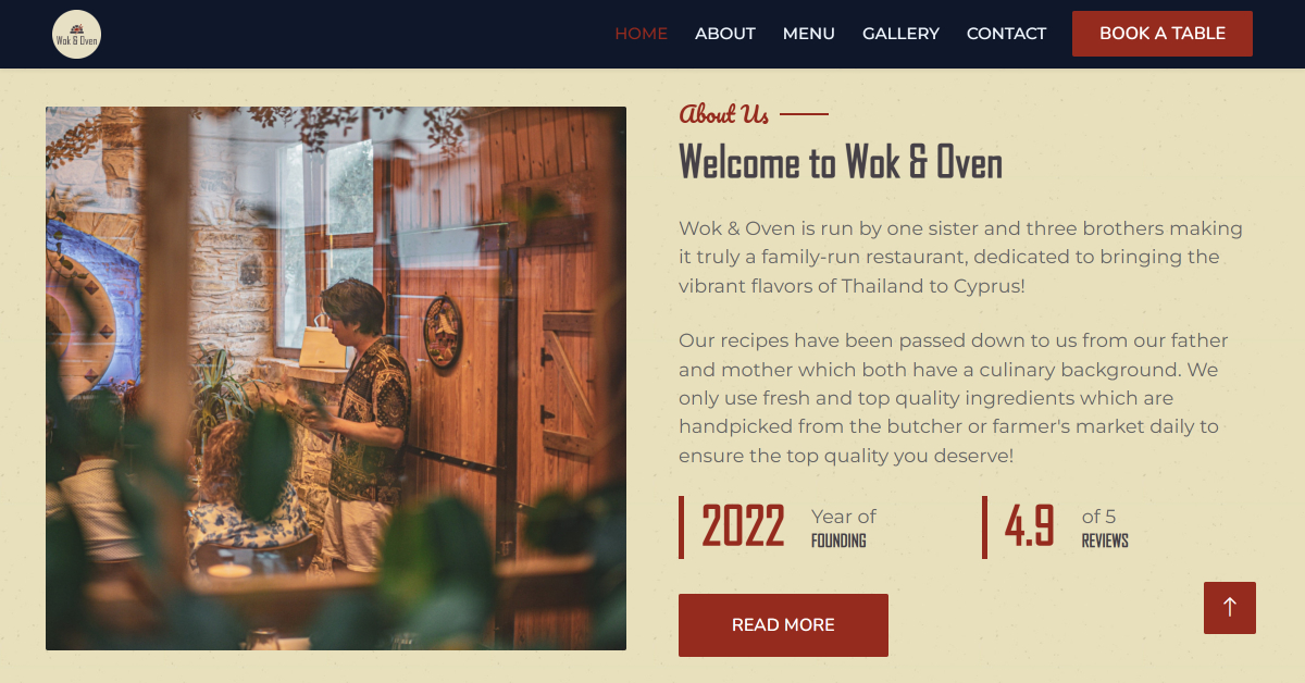 Wok & Oven — project by DIGITAL ISAF